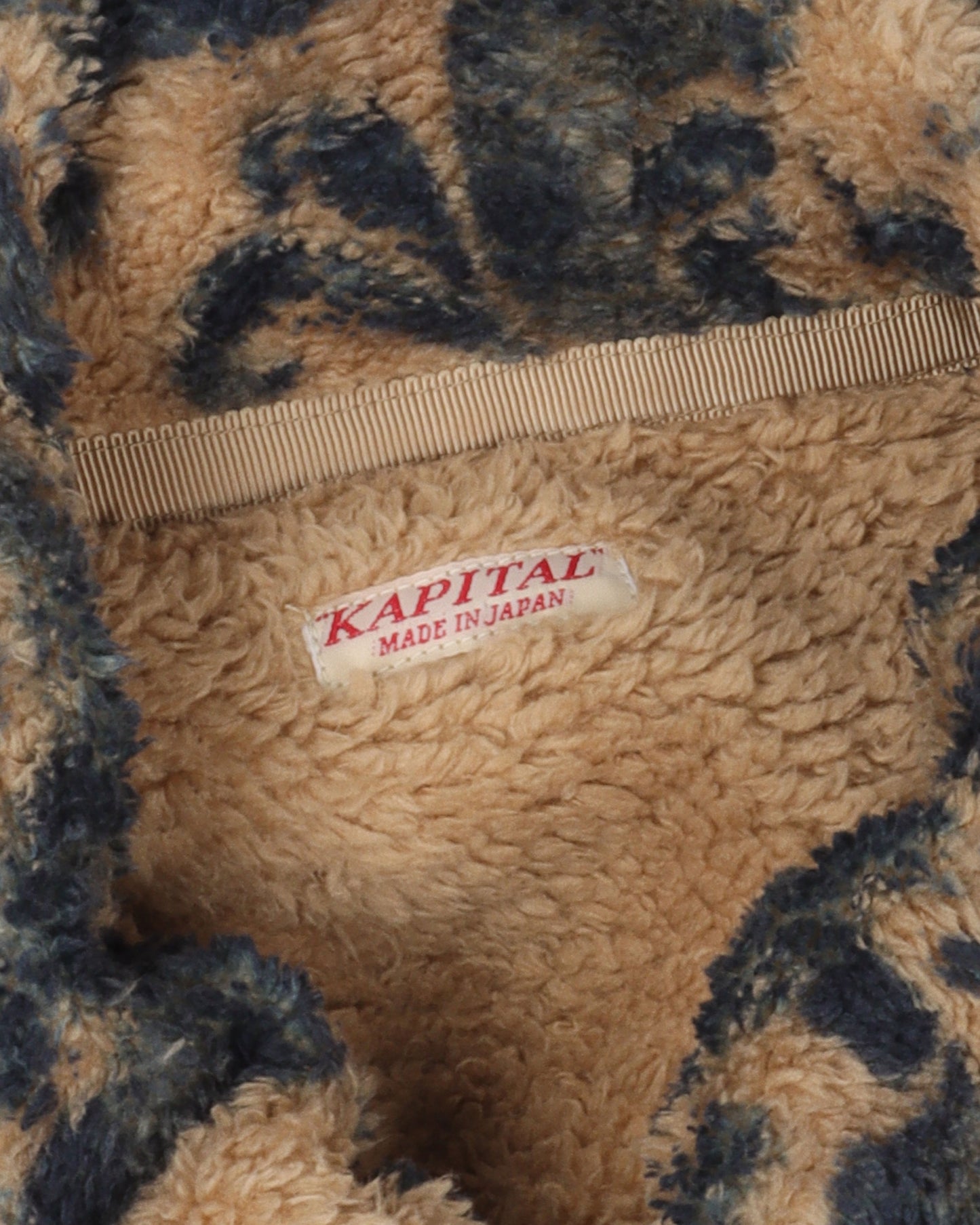 Damask Fleece Zip Jacket
