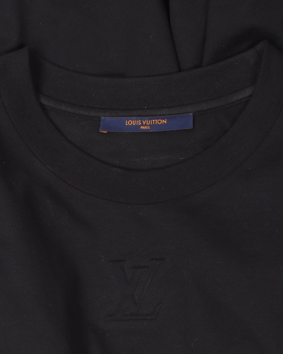 Embossed Logo Inside Out T Shirt