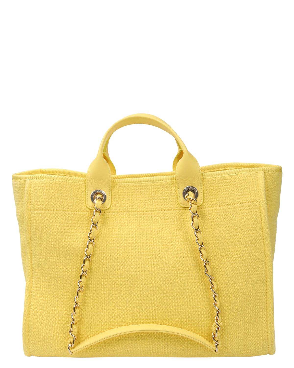 Canvas Deauville Tote w/ Coin Pouch