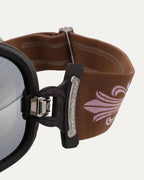 Silver Morning Snow Goggles