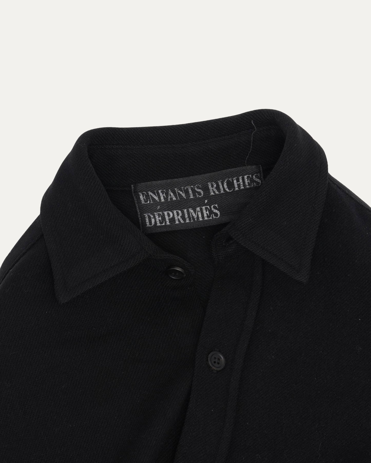 Prostitute Patchwork Wool Shirt