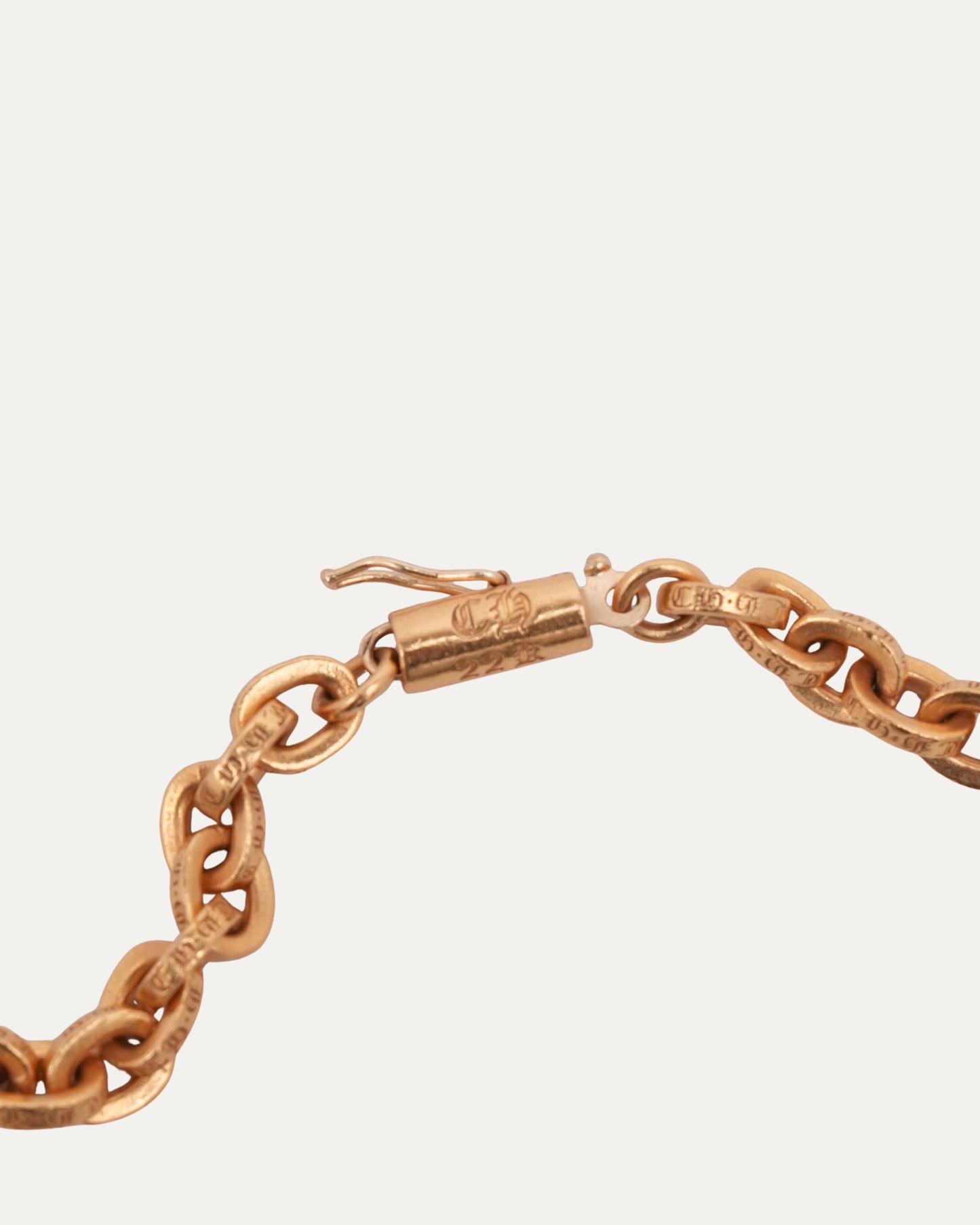 Gold Paper Chain Necklace