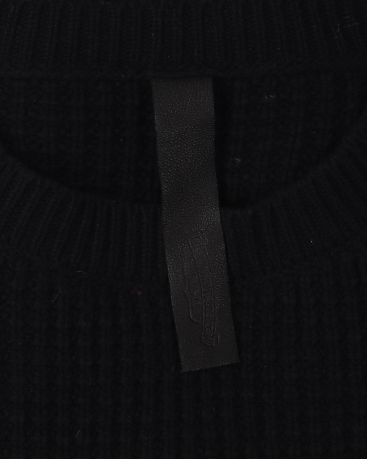 Cross Patch Cashmere Sweater
