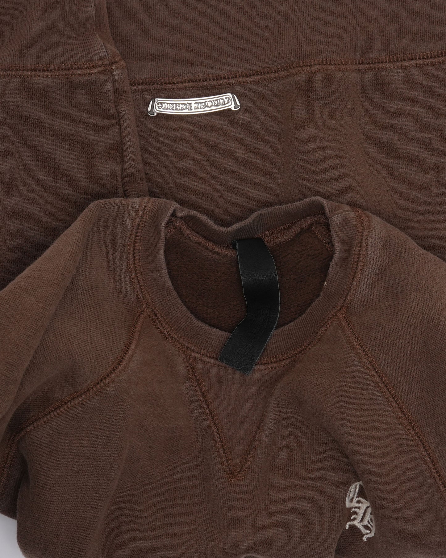 Slow Ride Embroidered Crewneck Sweatshirt