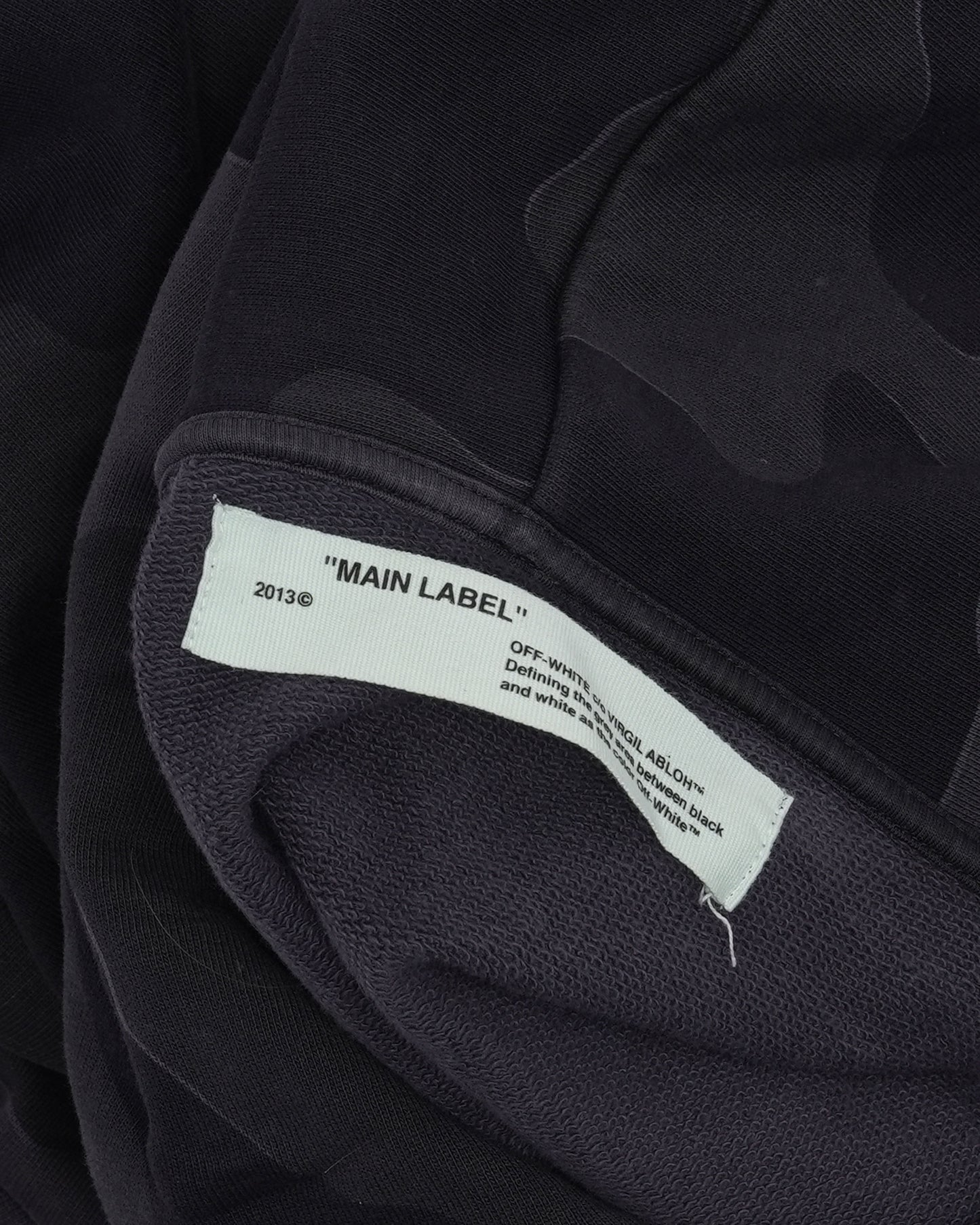 SSENSE Exclusive Camouflage Diagonal Arrows Hoodie
