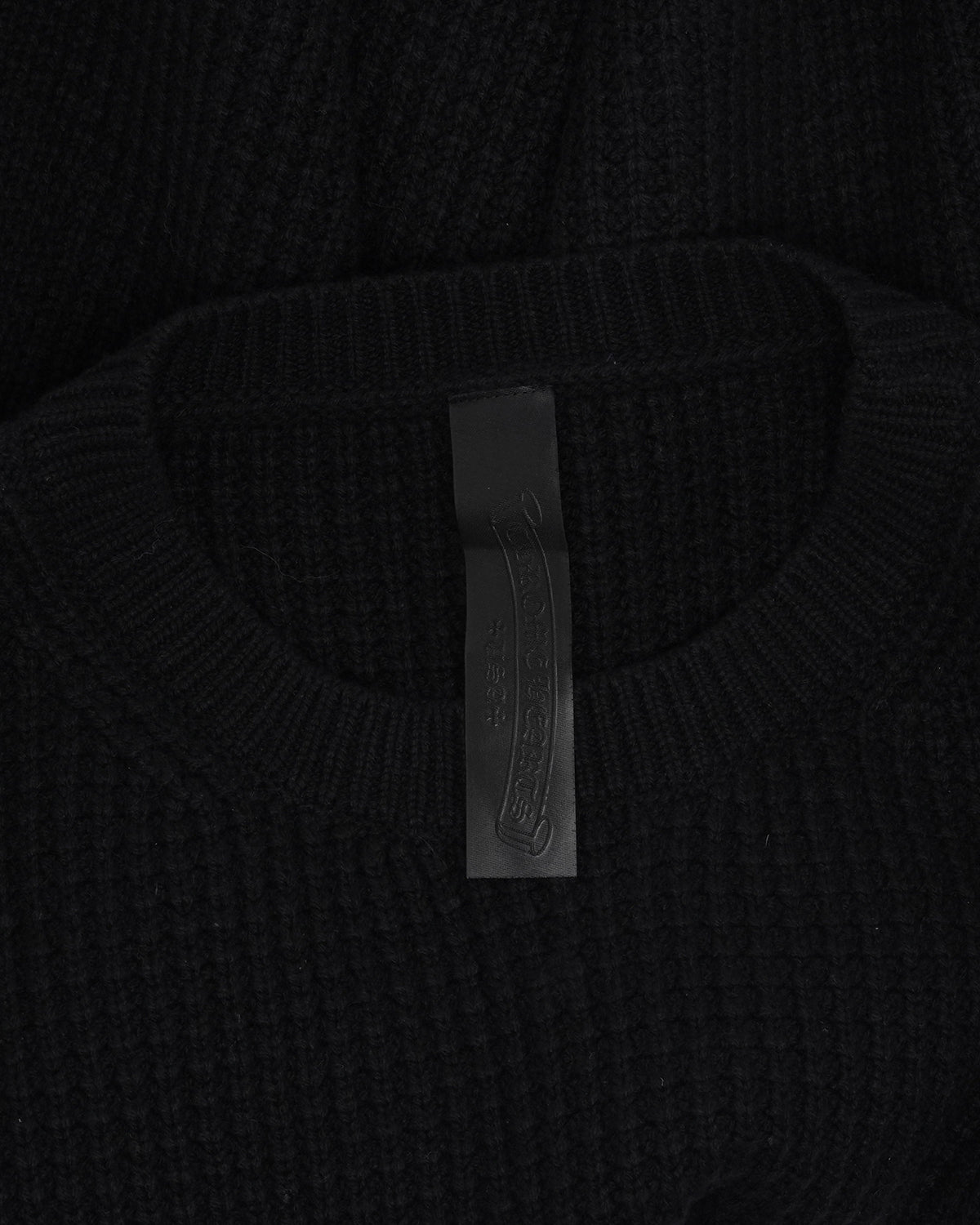 Cross Patch Cashmere Blend Sweater