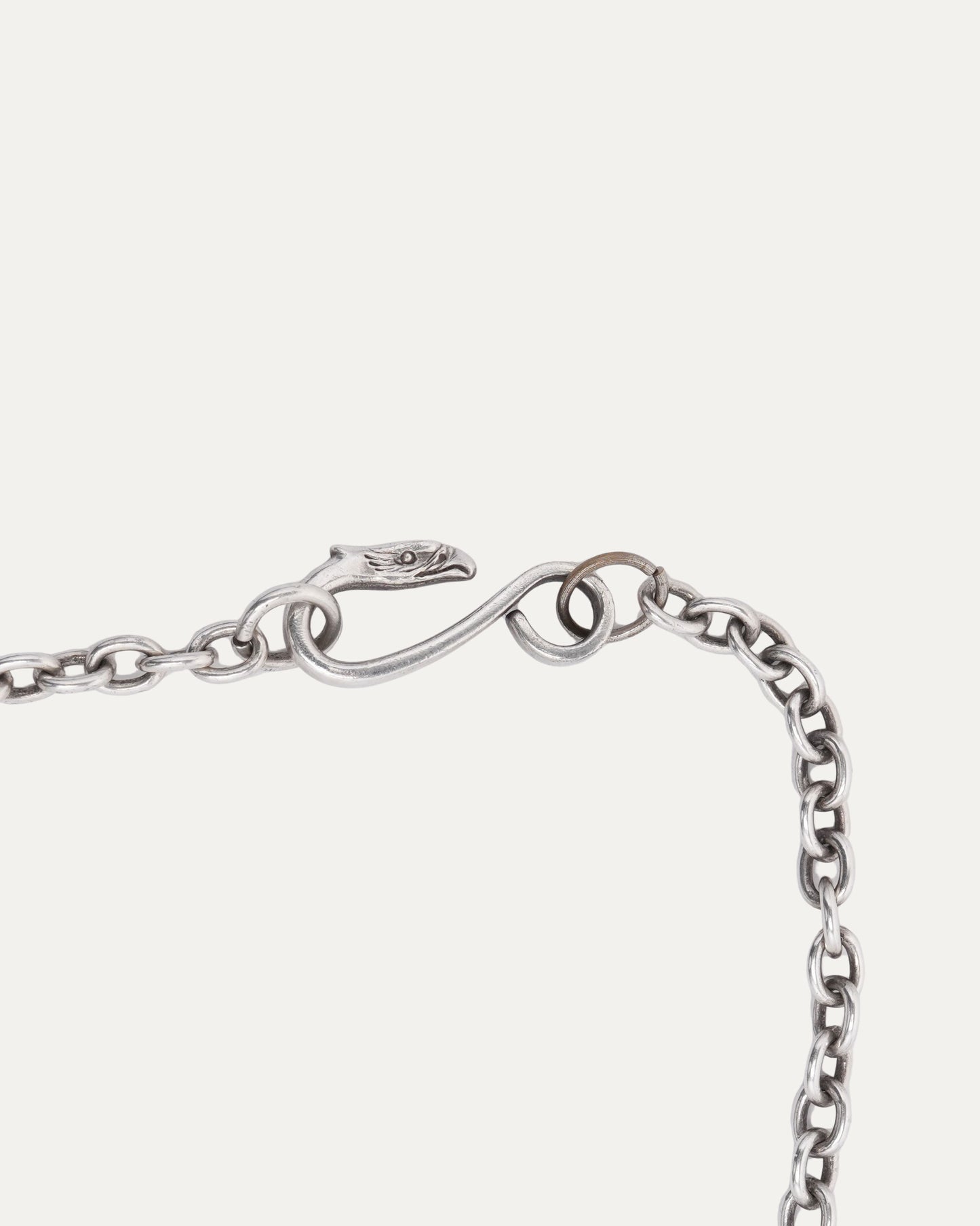 Double Feather Double Claw Arrowhead Pendant Necklace