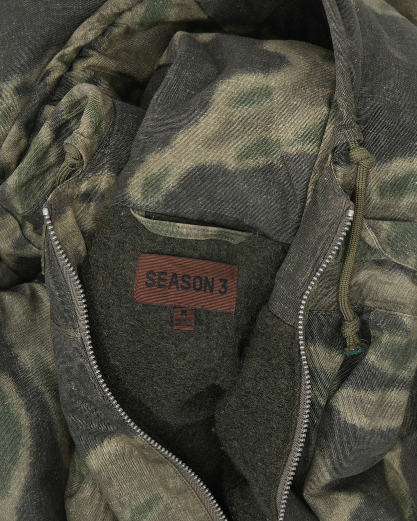 Season 3 Camouflage Printed Anorak