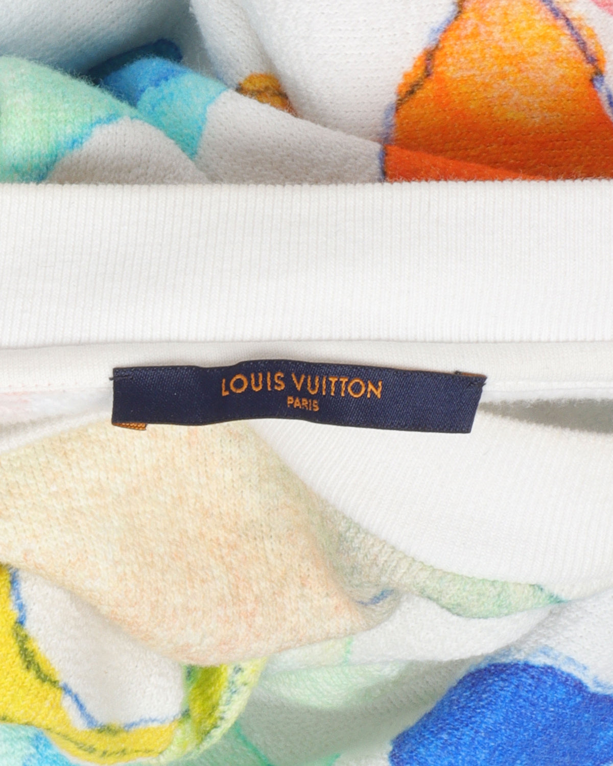 Water Paint Monogram Sweater