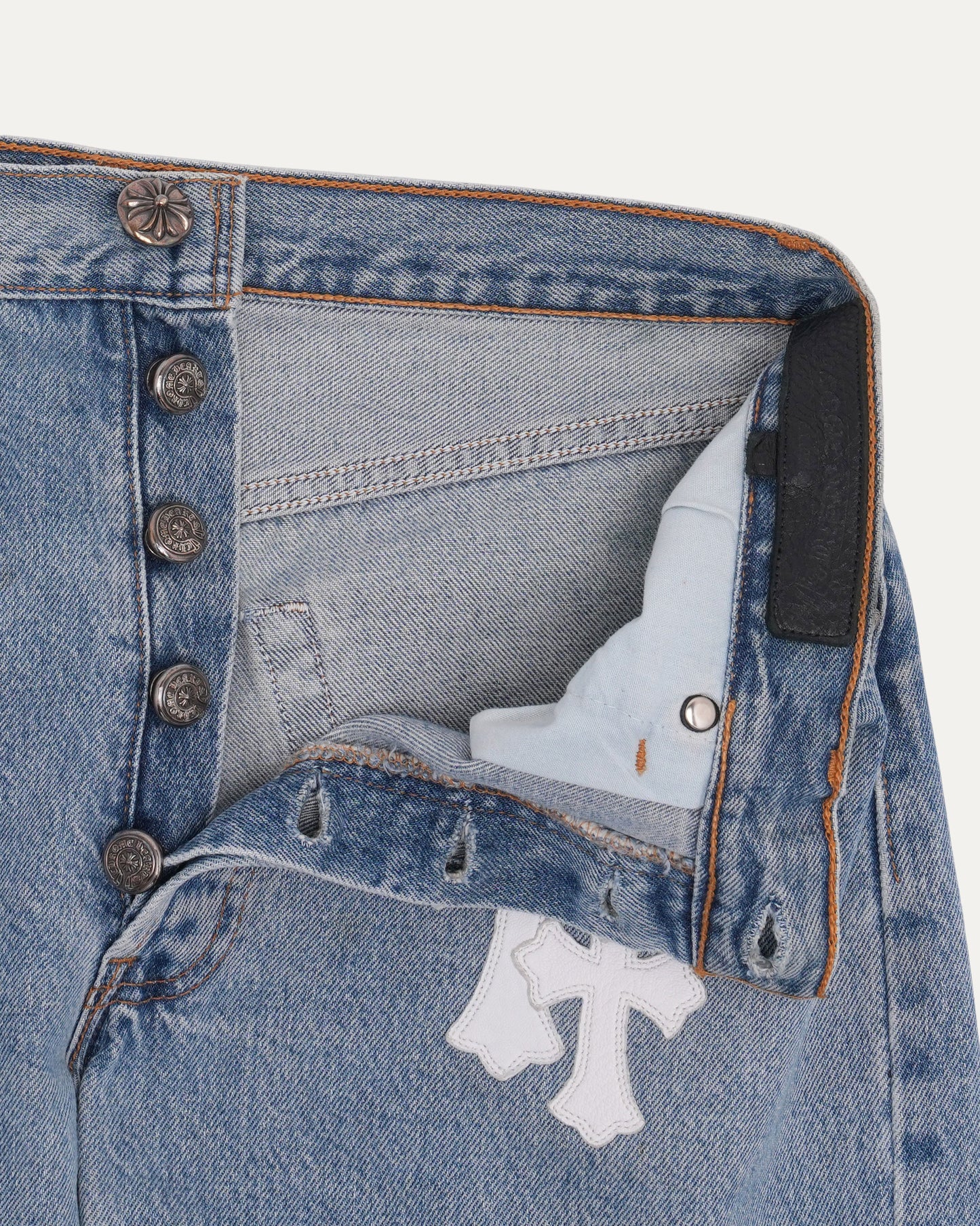 Levi's 501 Cross Patch Jeans