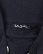 Crest Logo Zip Up Hoodie
