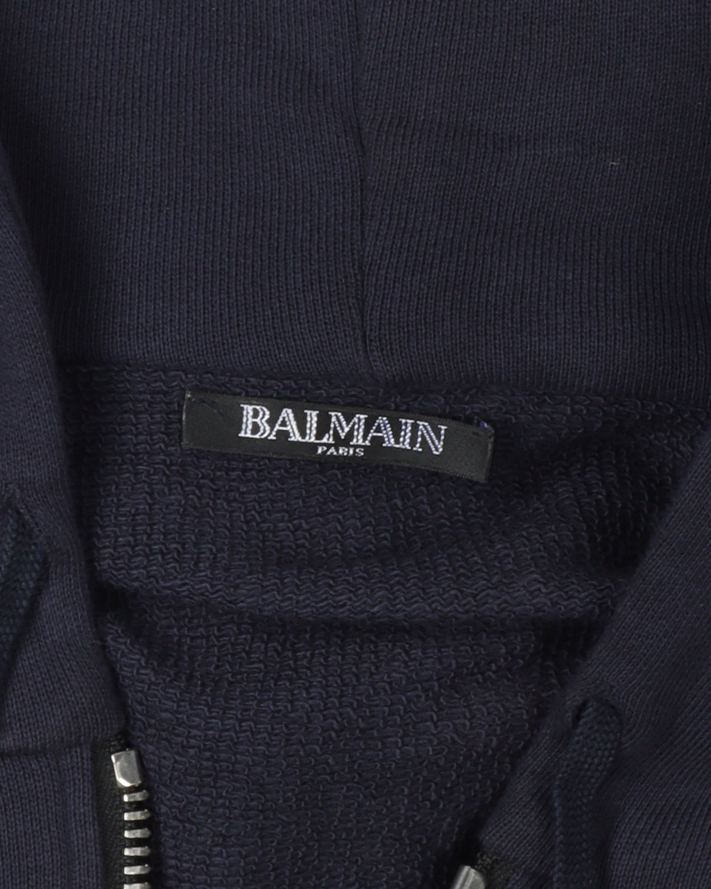 Crest Logo Zip Up Hoodie