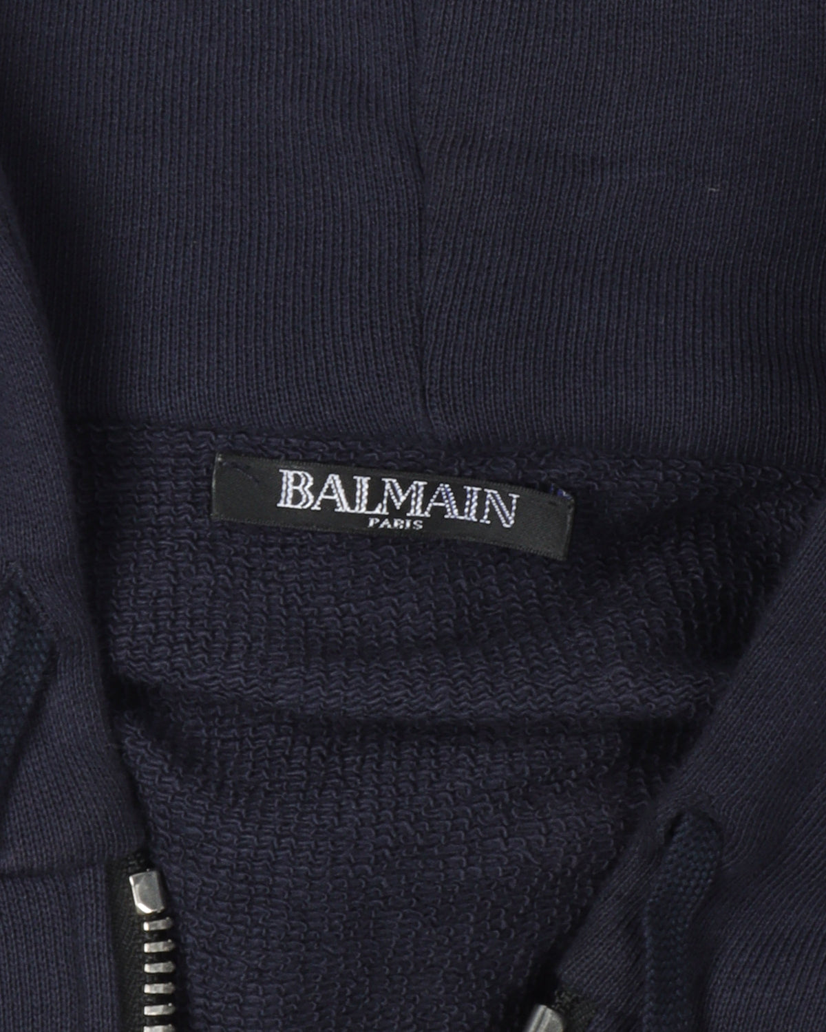 Crest Logo Zip Up Hoodie