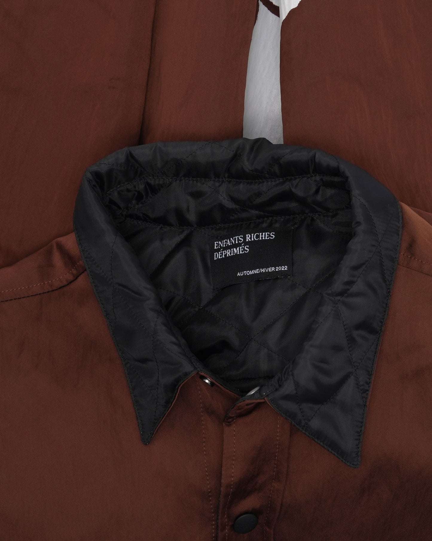 Russian Tattoo Quilted Overshirt