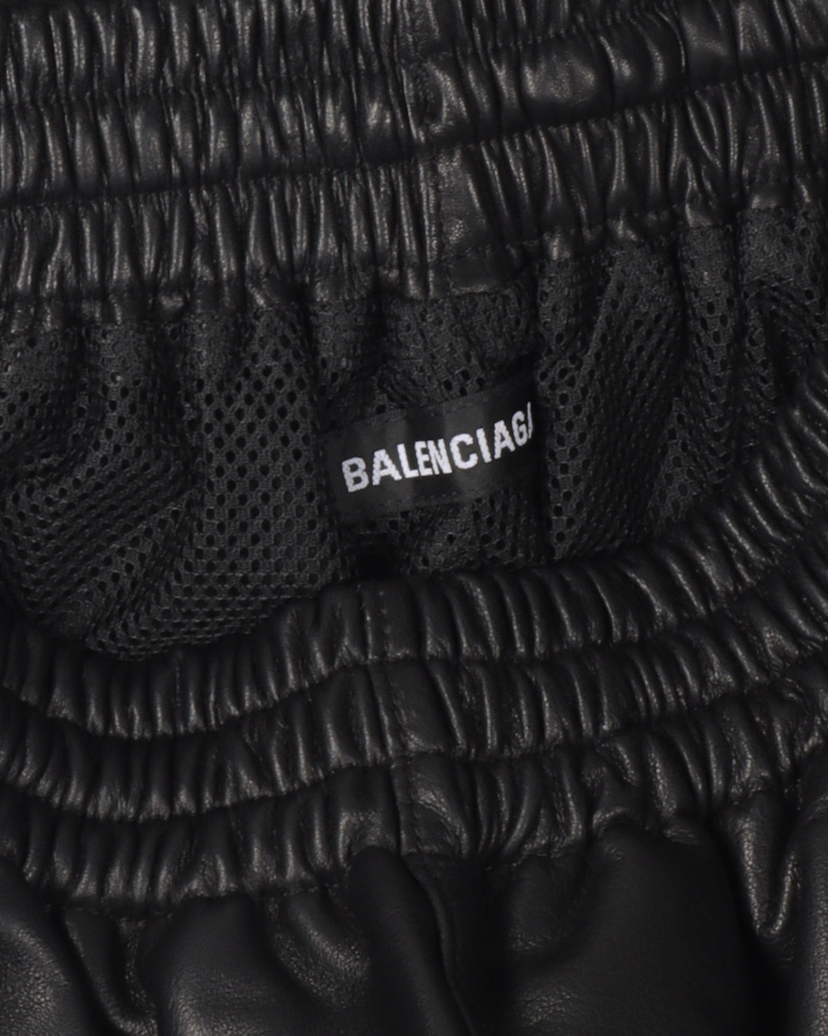 3B Leather Track Pants
