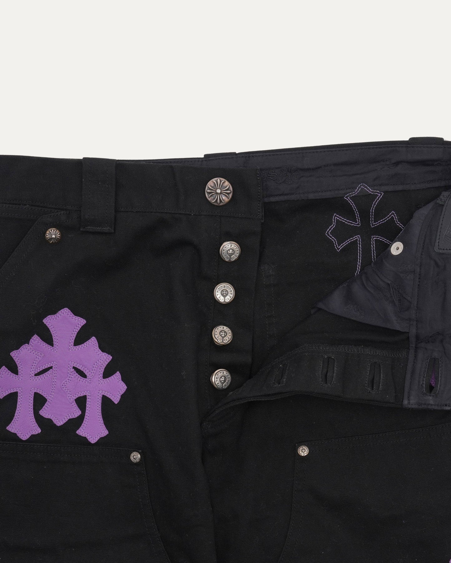 Cross Patch Double Knee Carpenter Pants