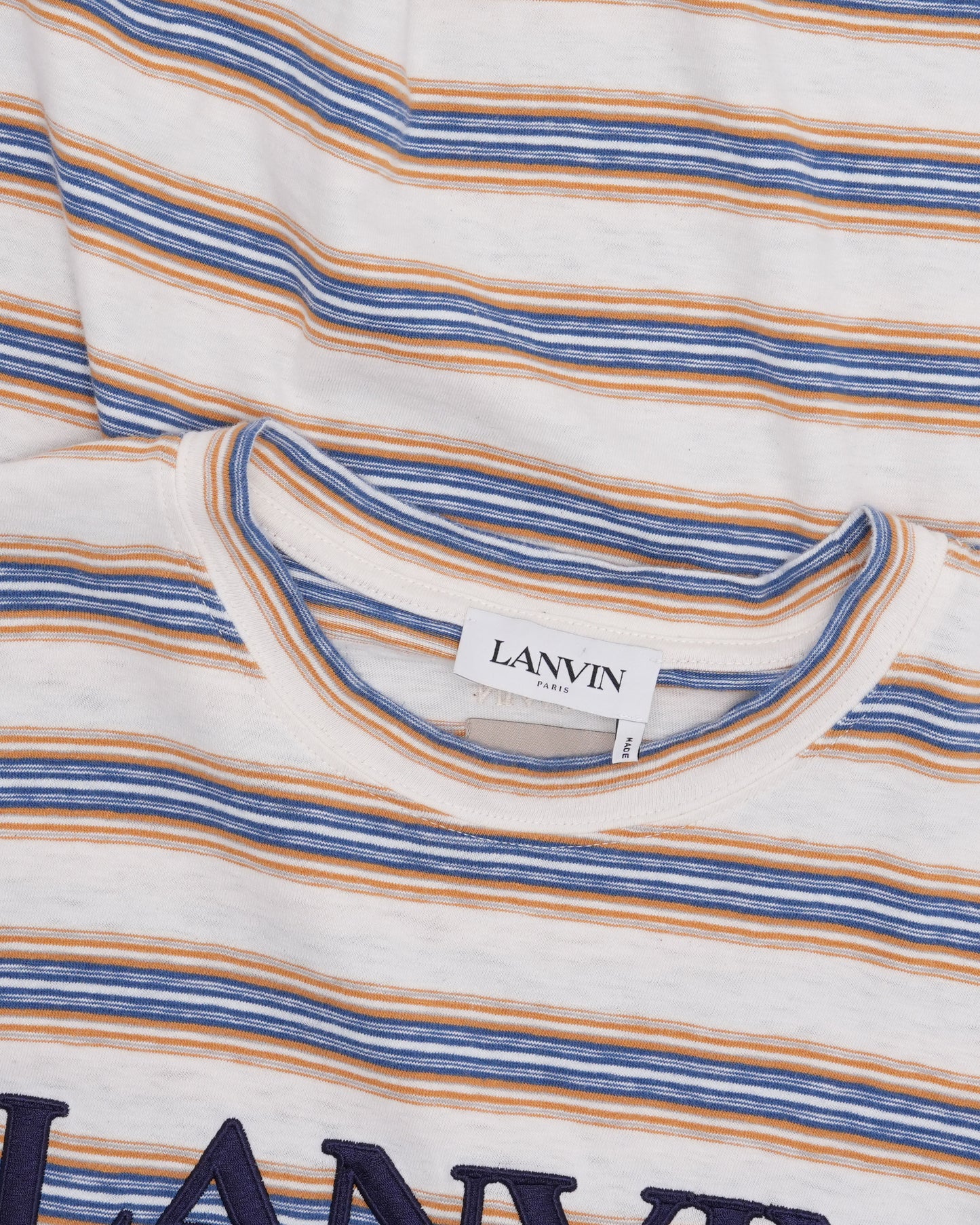 Gallery Dept. Striped Paint Splatter T-Shirt