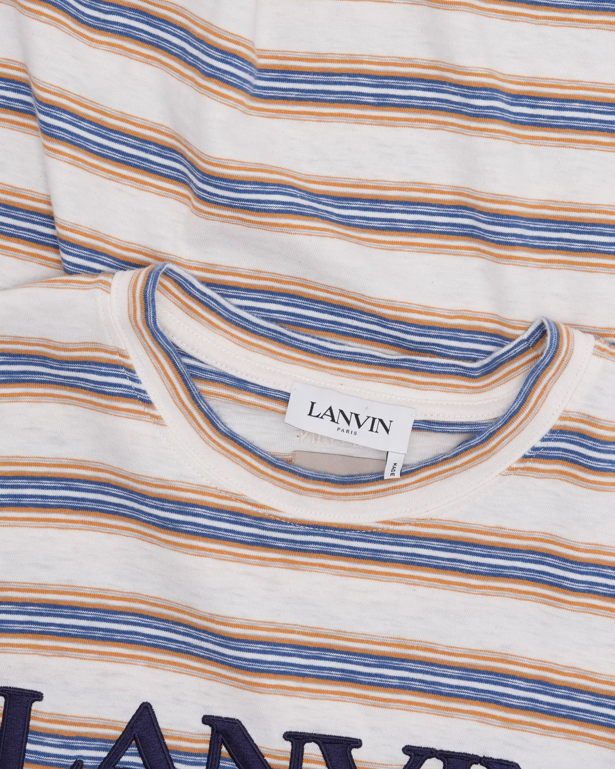 Gallery Dept. Striped Paint Splatter T-Shirt