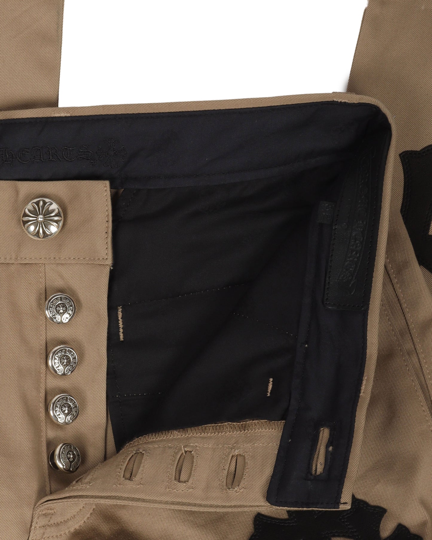 Cross Patch Chino Pants