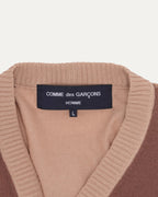 Contrast Hem Cardigan