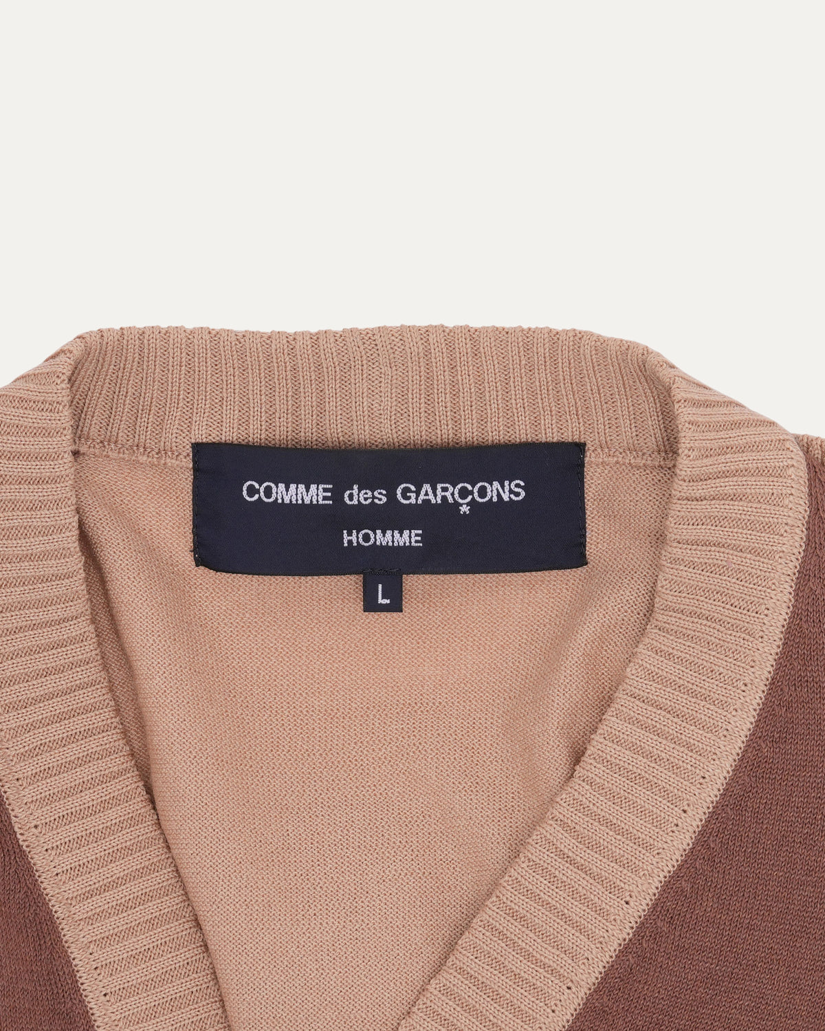 Contrast Hem Cardigan
