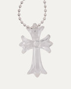 Silichrome Cross Necklace