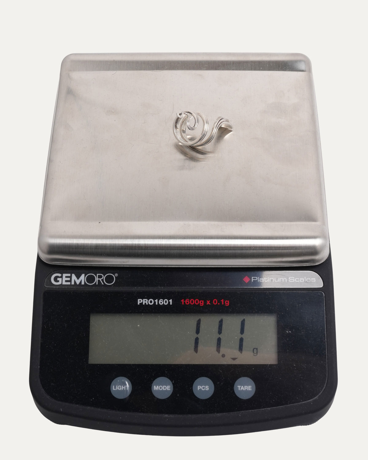 Cross Tail Snake Ring