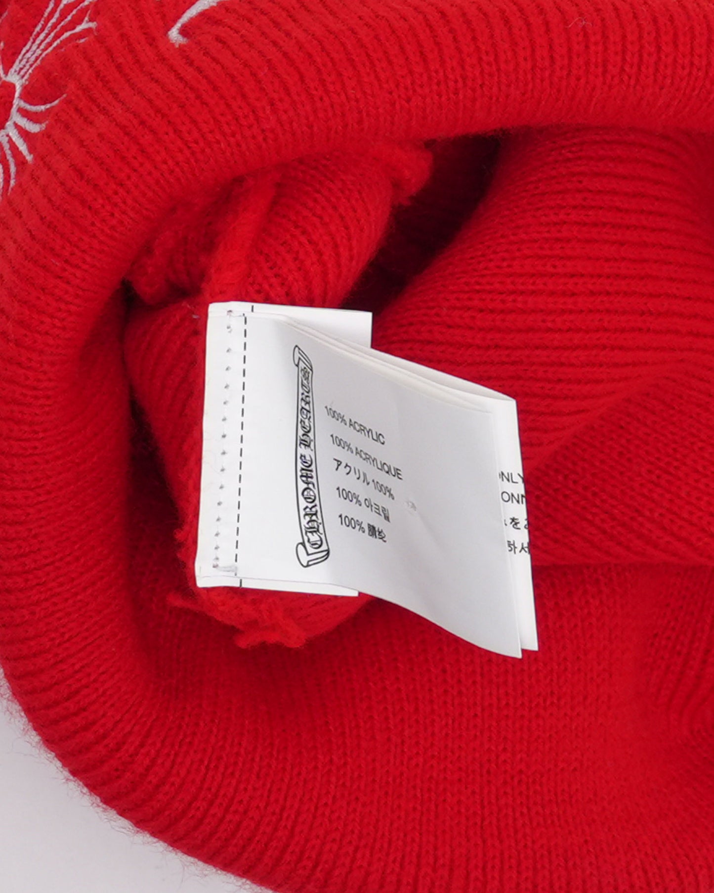 Bella Hadid Embroidered Beanie
