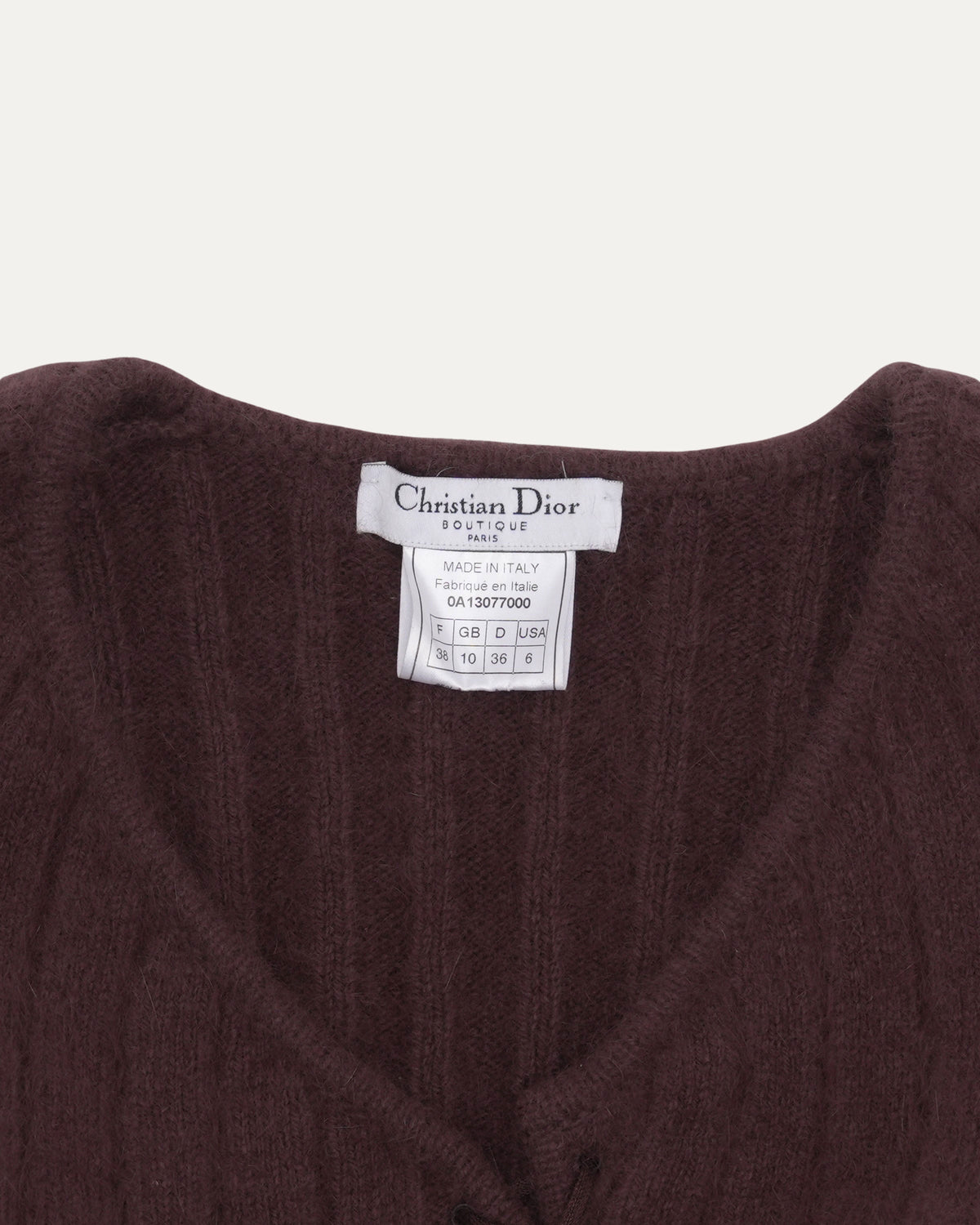 FW 2000 Angora Sweater