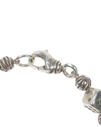 Silver Dice Bracelet