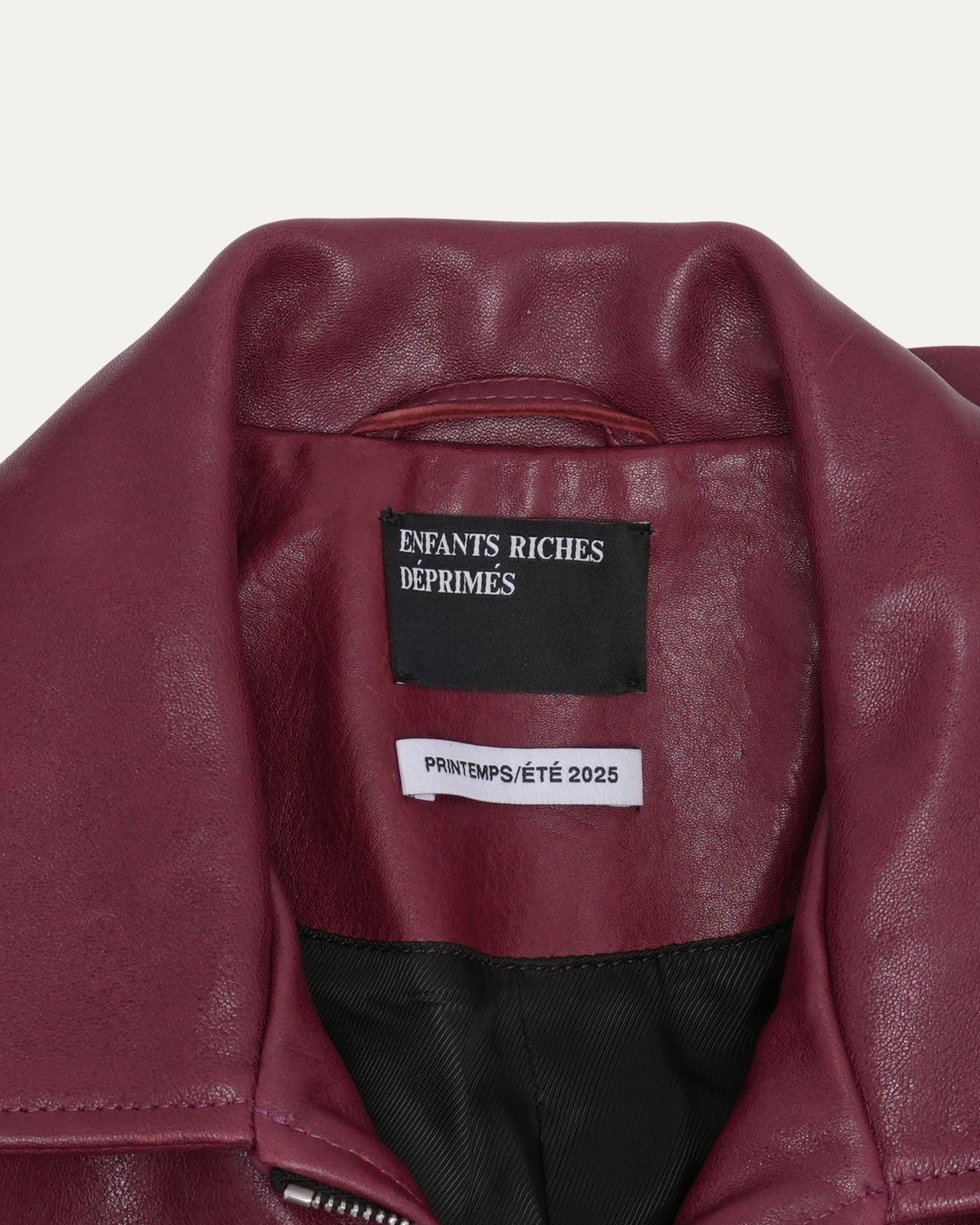 Principe de l'Amour Western Leather Jacket
