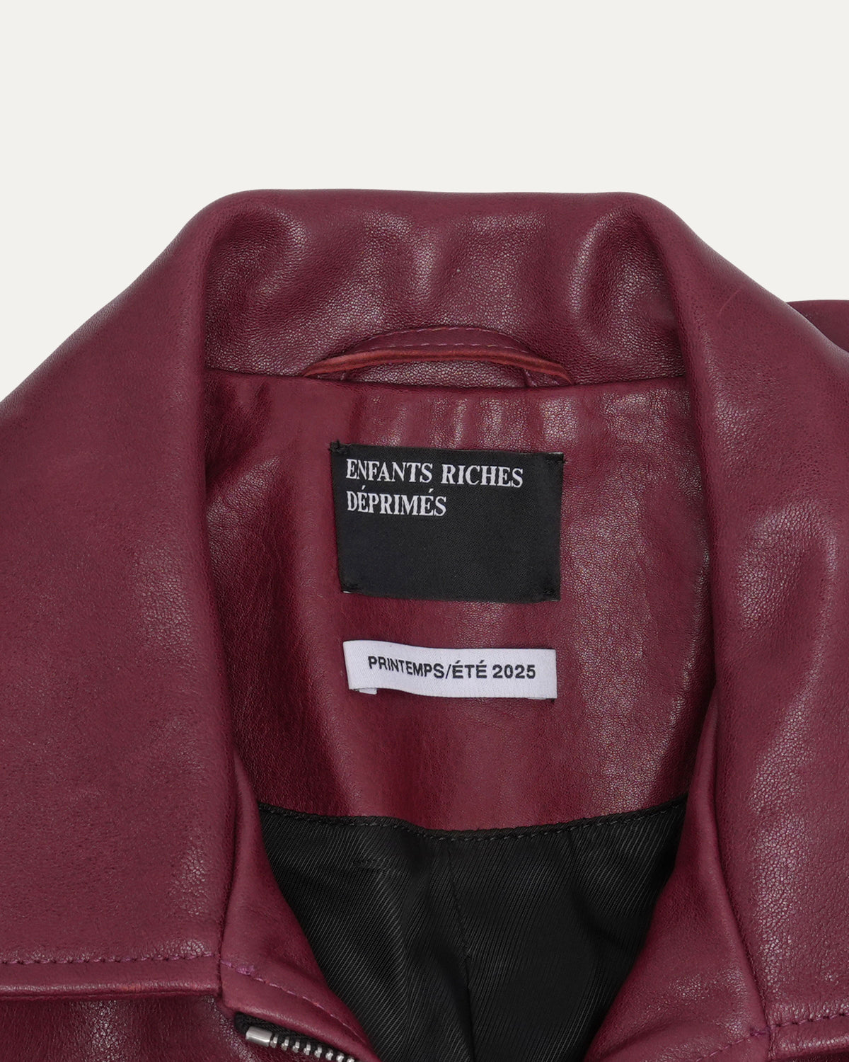 Principe de l'Amour Western Leather Jacket