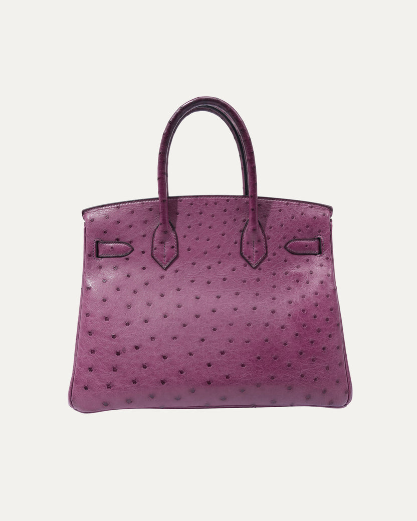 Violine Ostrich Birkin 30