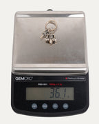 Fleur Dagger Key Ring