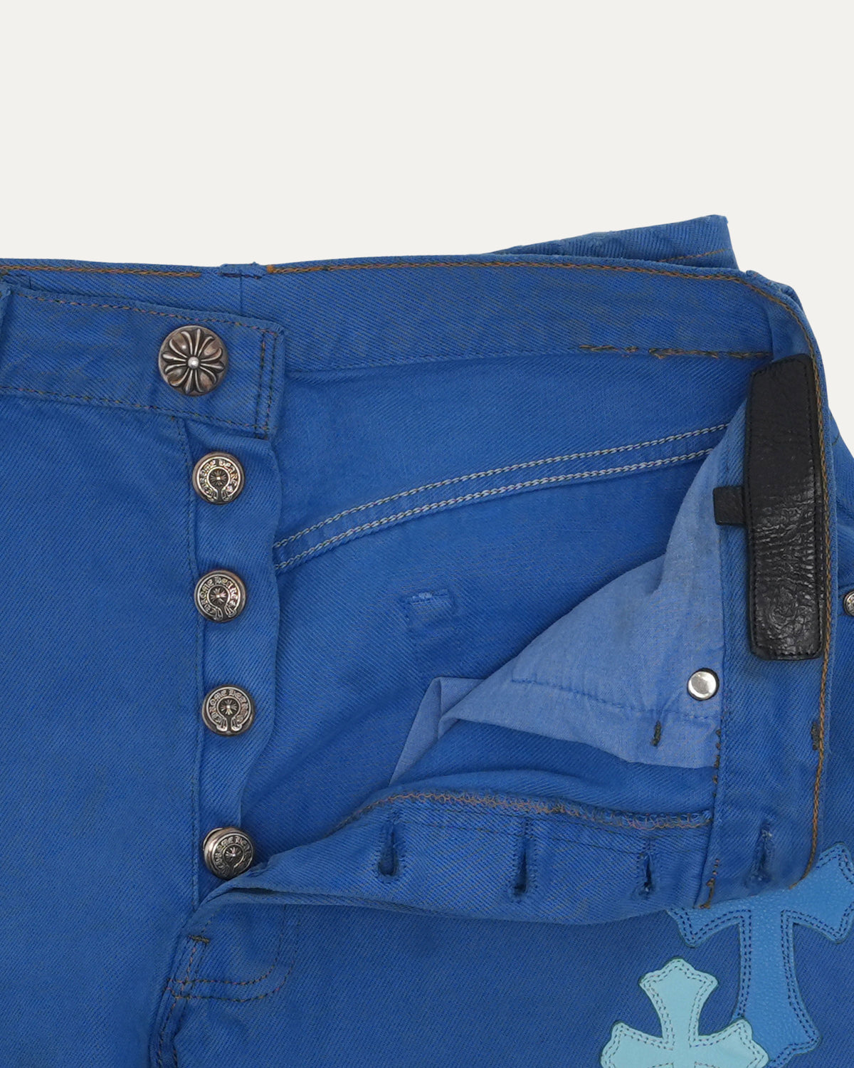 London Exclusive Levi's 501 Cross Patch Jeans