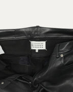 Leather Five Pocket Pants