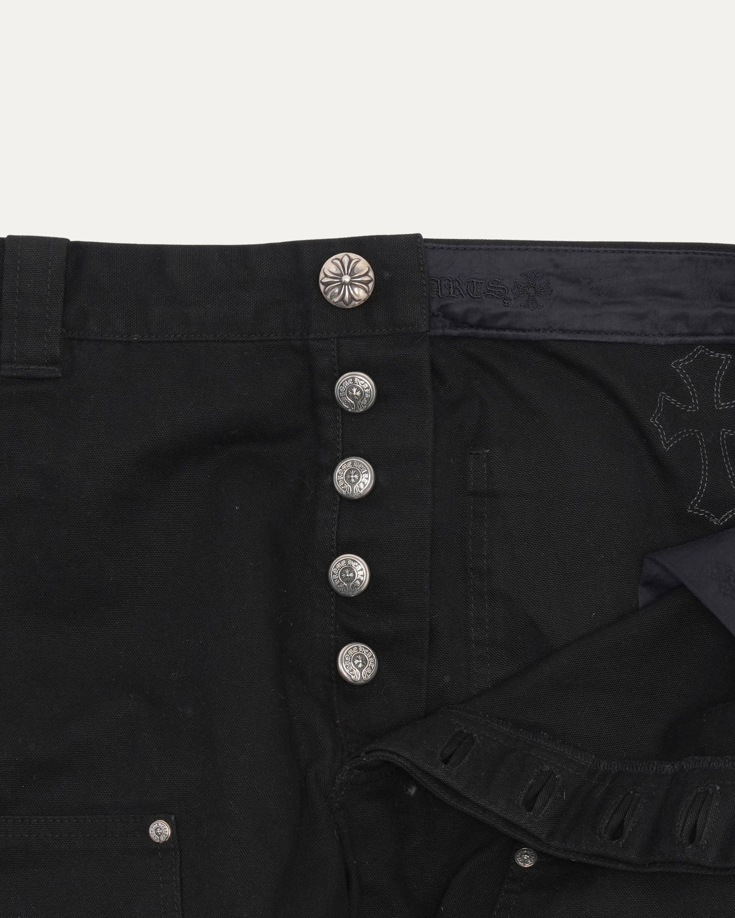 Cross Patch Double Knee Carpenter Pants