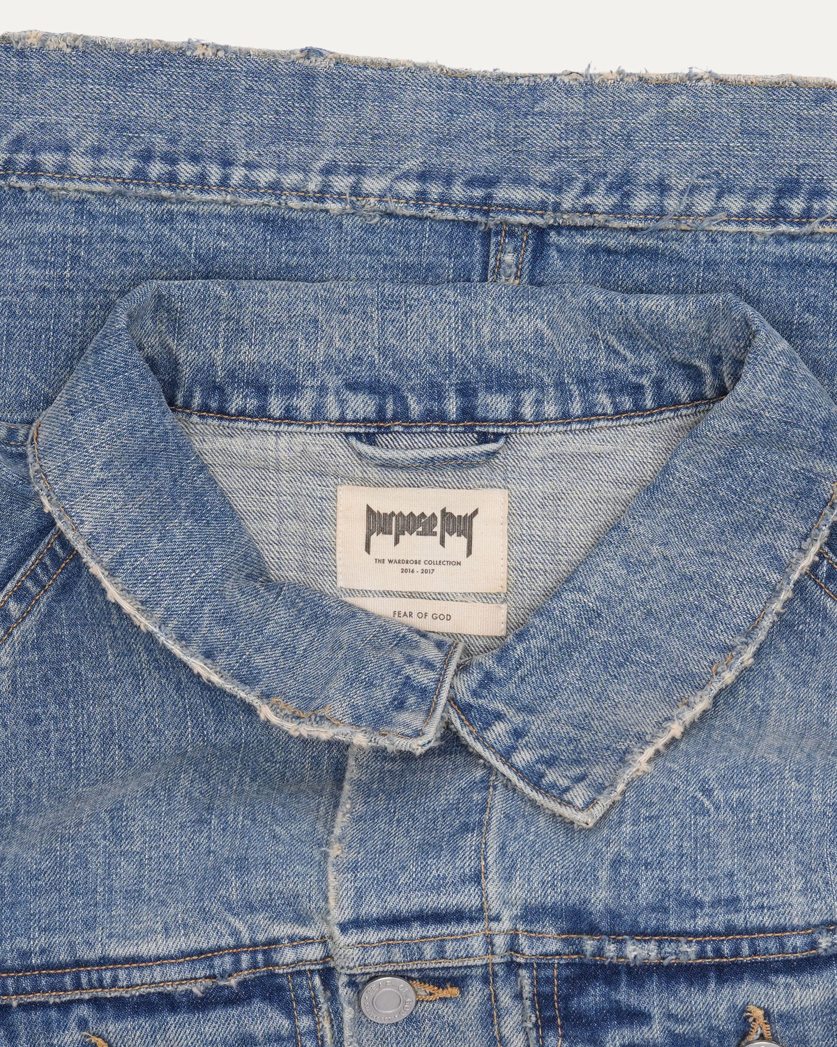Justin Bieber Purpose Tour Denim Jacket