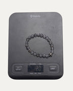 8mm Plus Cross Bead Bracelet