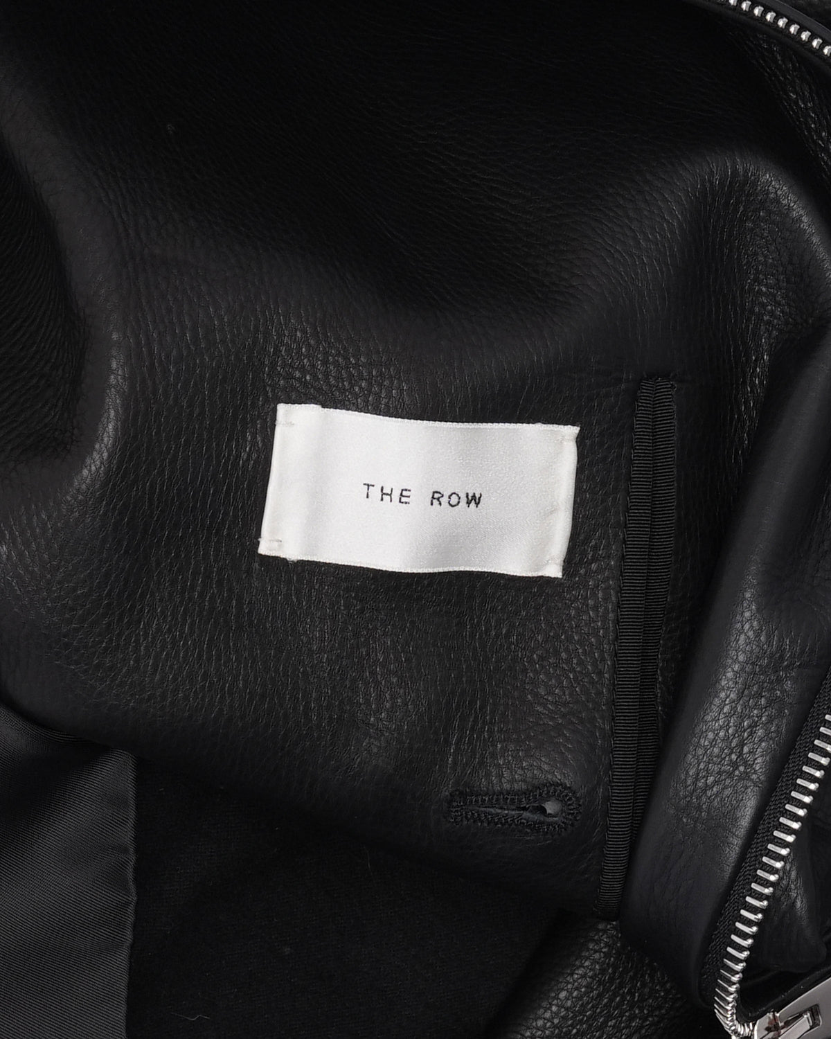 Zip Leather Jacket
