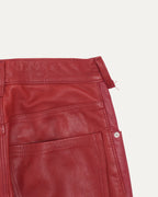 Leather Flare Pants