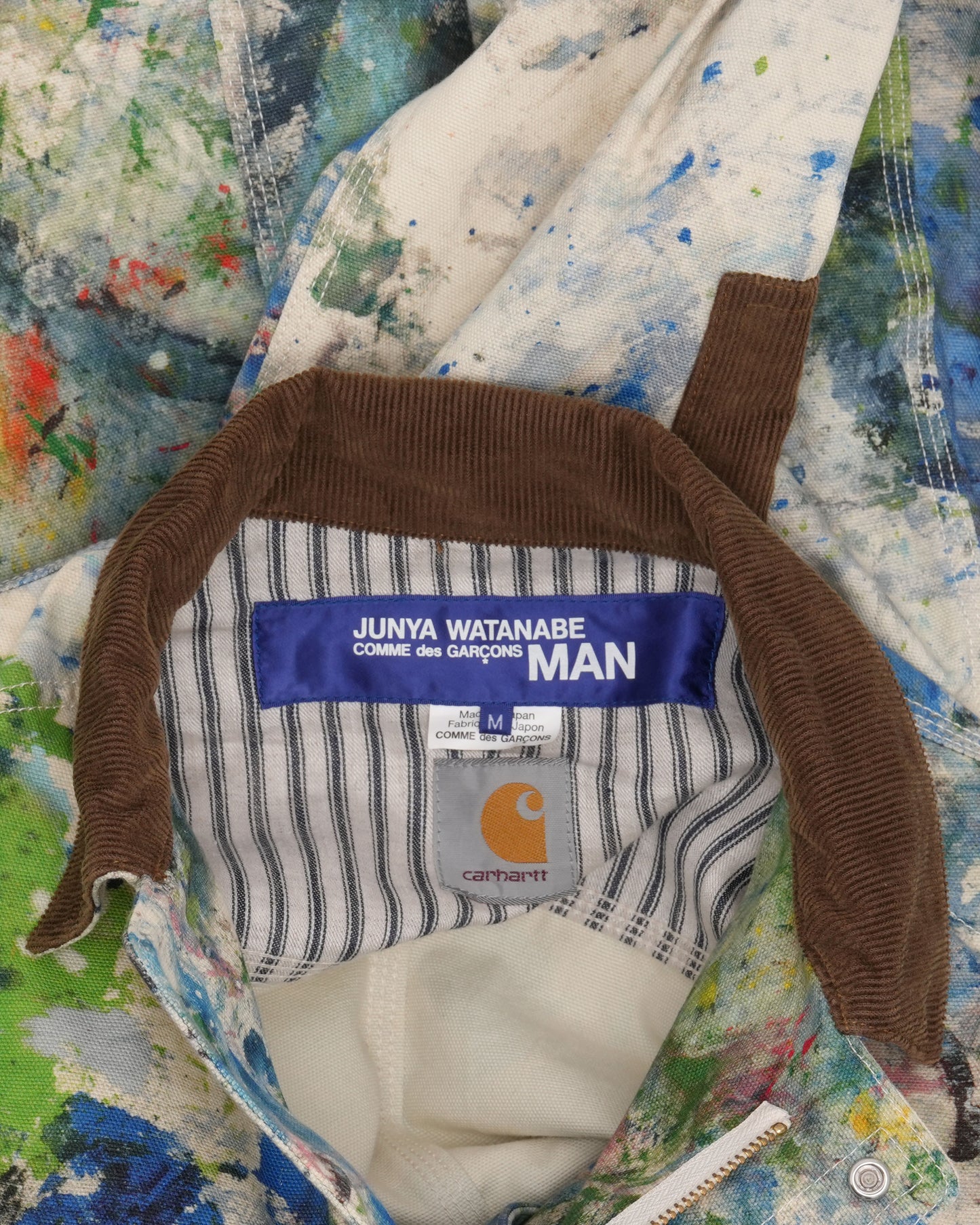 Painted Carhartt Chore Coat