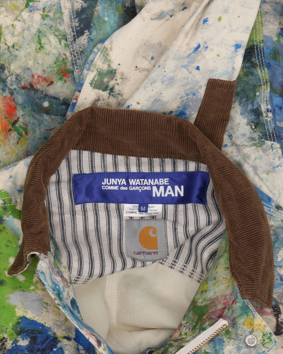 Painted Carhartt Chore Coat