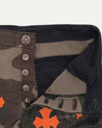 Cross Patch Camouflage Cargo Pants