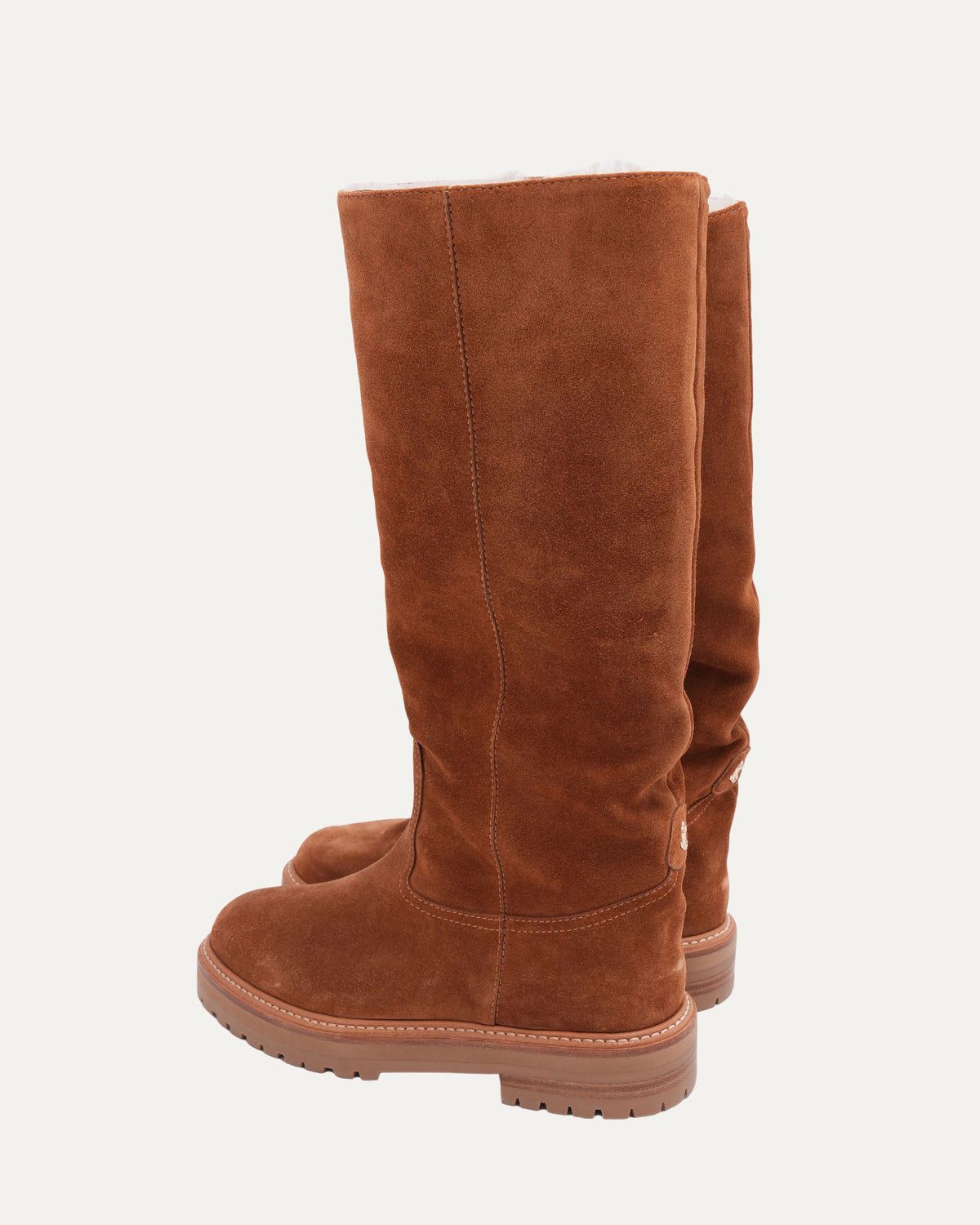 Suede Yomi Knee High Boots