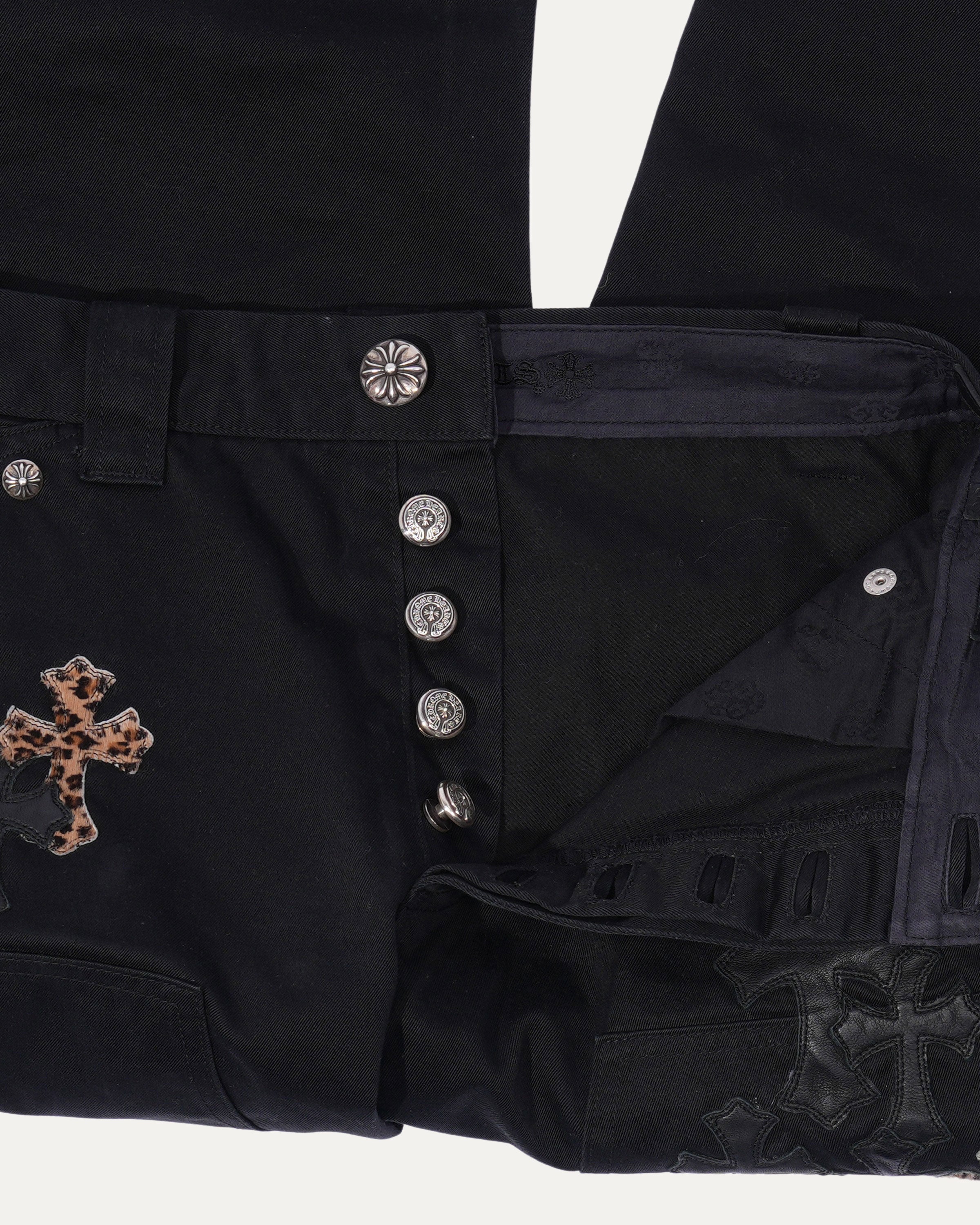 Cross Patch Carpenter Pants