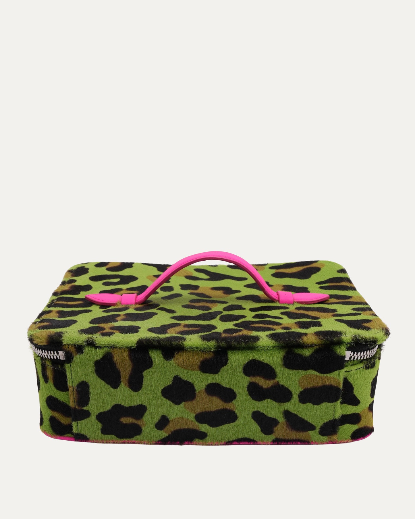 Leopard Pony Hair Jewelry Case