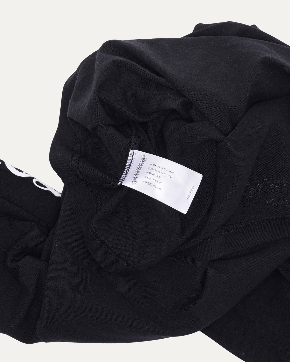 Scroll Logo Pocket Long Sleeve T-Shirt