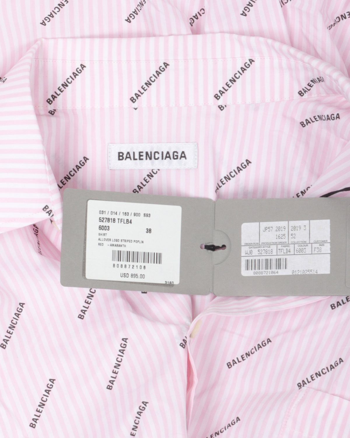 Striped Repeat Logo Shirt
