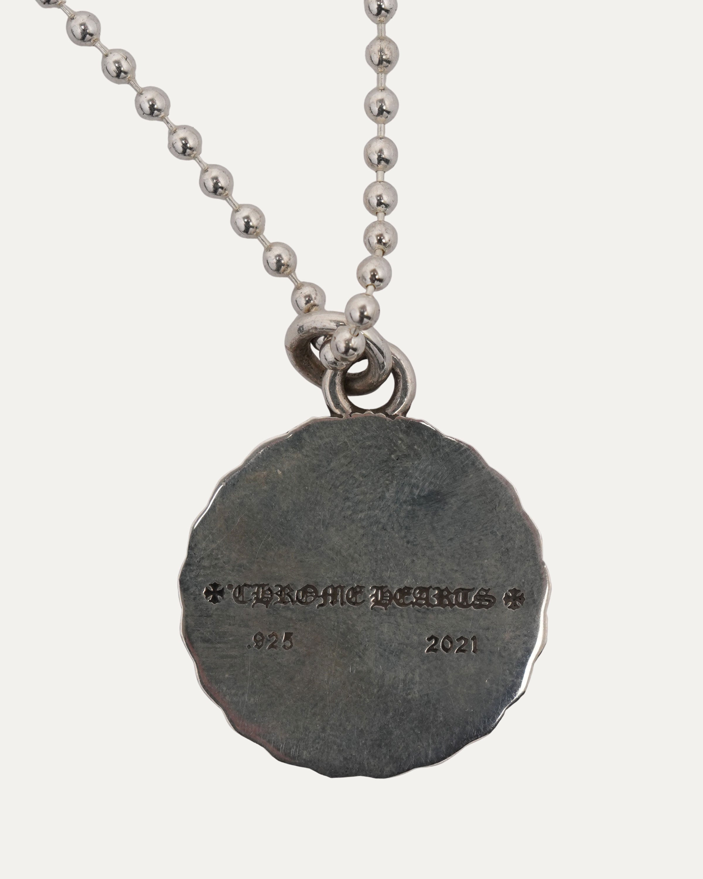 Chrome Hearts True Fucking Love Medallion Necklace – Justin Reed